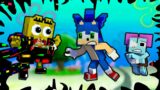 FNF Corrupted “SLICED” But Everyone Sings It – Sonic x Annoying Orange x Come learn with Pibby #1
