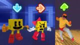 FNF Character Test | Gameplay VS Minecraft Animation VS Real Life | Best Pacman