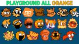 FNF Character Test | Gameplay VS My Playground | ALL Orange Test