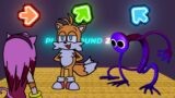FNF Character Test | Gameplay VS Playground | Rainbow Friends (Purple) | Tails | Amy, Bambi FNF Mods