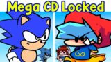 Friday Night Funkin' Mega CD Locked-on DEMO Full Week + Cutscene (FNF Mod) (Sonic The Hedgehog)