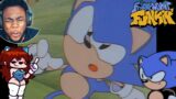 Friday Night Funkin' VS Sonic CD – Mega CD Locked-on DEMO + Cutscenes (FNF Mod) (Sonic The Hedgehog)