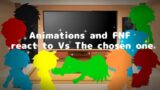 Animations & FNF react to Vs The chosen one//+New outro//GCRV