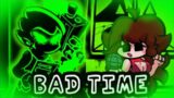 Bad Time But Nightmare Pico VS GF! | Friday Night Funkin ( Sprite Showcase )