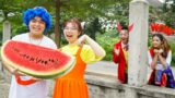 BoyFriend Vs Joker Watermelon Fight – Very Funny Story FNF vs Squid Game Doll Real Life | MIT Cute