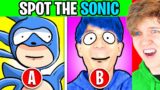Can You SPOT THE DIFFERENCE!? (FNF SONIC vs FIVE NIGHTS AT FREDDY'S!)