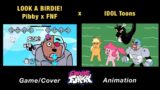 Corrupted LOOK a Birdie But Everyone Sings It | Come Learn With Pibby x FNF Animation x GAME