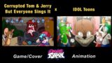 Corrupted Tom & Jerry Basement Show But Everyone Sings It | Learn With Pibby x FNF Animation x GAME