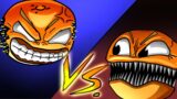 “DOUBLE SLICED” Orange.EXE vs Corrupted Annoying Orange | Come Learn With Pibby x FNF Animation