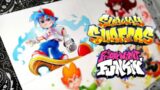 Drawing FNF In Style SUBWAY SURFERS ( Friday night funkin' / Subway Surfers )