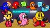 FNF Character Test | Gameplay VS Playground | Pac-Man (Pacman) | Ms Pacman, Clyde, Inky Pinky Blinky