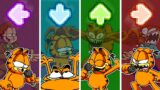 FNF Character Test | Gameplay vs Playground Mod: Garfield (Funkin' On a Monday – Vs. Garfield)