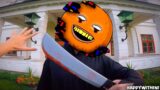 FNF Corrupted “SLICED” Got Me Be Like | Annoying Orange x Parkour x Learn With Pibby x FNF Animation