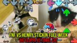 FNF Henry Stickmin BIG FLOPPA VS TOWEL KITTEN- Friday Night Funkin' Animation – FULL WEEK