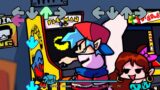 FNF Mania Song VS Pacman Arcade w/ Cute GF – Arcade World/Ghostly Adventures ( FNF Mod )