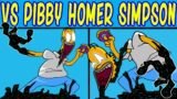 FNF New Vs Pibby Homer Simpson | Come Learn With Pibby x FNF Mod