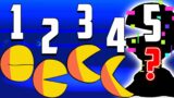 FNF Pacman ALL PHASES (0-5 phases) Pac-man Arcade World Friday Night Funkin`