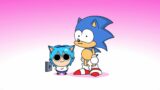 FNF Pow Sky and Sonic Meet Eggman | Animation meme