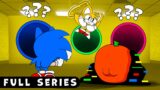 FNF “SLICED” Corrupted Annoying Orange VS Sonic and Tails in the backrooms | FULL SERIES