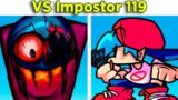 FNF VS Impostor 119 + Jumpscares | FNF Mod/Among US