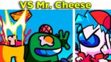 FNF VS Mr. Cheese (Among Us Logic) | Perfect Combo | FNF Mod/Among US