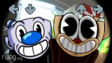 FNF VS Ring Cam Mario but… version Cuphead and Mugman | Friday Night Funkin Mod Cuphead