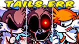 FNF VS Sonic.ERR / Tails.ERR REMASTERED (Sonic.exe) |FNF MOD/Creepypasta/Tails | Friday Night Funkin