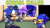 FNF VS Sonic.EXE Cereal Killer FULL WEEK (FNF MOD/HARD)