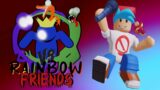 FNF Vs. Rainbow Friends Showcase & Download (Roblox Style Mod)