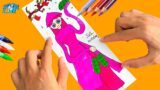 FRIDAY NIGHT FUNKIN Drawing : Mommy Long Legs Cut The Paper #2 | FNF Spaint