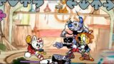 FUNKHEAD – Gameplay (not final) But Cuphead Vs Threefolding Knockout || FNF Mod Cuphead.EXE
