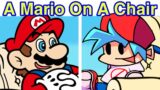 Friday Night Funkin’ | A Mario On A Chair VS Mario Sitting On A Chair FULL WEEK (FNF Mod)