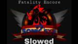 Friday Night Funkin – Fatality Encore -Fatal Error- (Slowed) / Vs Sonic.exe 3.0 Mod