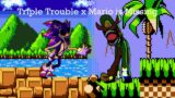Friday Night Funkin – Triple Trouble x Mario is Missing
