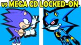 Friday Night Funkin vs Mega CD Locked on DEMO Sonic FNF mod FULL WEEK