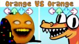 Friday Night Funkin' Annoying Orange VS Orange Rainbow Friends Roblox (FNF Mod/Hard)