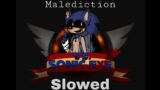 Friday Night Funkin' – Malediction (Slowed) -Vs Curse Sonic- / Vs Sonic.exe 3.0 Mod