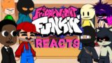 Friday Night Funkin' Mod Characters Reacts | Part 34 | Moonlight Cactus |