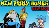 Friday Night Funkin' New VS Pibby Simpsons | Pibby Homer, Come Learn With Pibby x FNF Mod