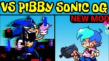 Friday Night Funkin' New VS Pibby Sonic Original | Come Learn With Pibby x FNF Mod