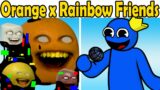 Friday Night Funkin' Pibby Annoy Orange x Rainbow Friends (Come and Learn with Pibby x FNF Mod)