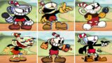 Friday Night Funkin' VS. Every Cuphead Mods (Come learn with Pibby x FNF Mod/Cuphead)