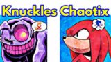 Friday Night Funkin' VS Knuckles Chaotix / Sonic (FNF Mod/Hard/No Official)