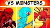 Friday Night Funkin' VS Monsters (FNF Mod/Creepypasta) (Funkin NES: Monster of Monsters)