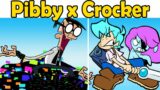 Friday Night Funkin' VS New Pibby Crocker Corrupted WEEK (Come learn with Pibby x FNF Mod)