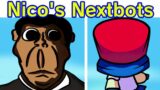 Friday Night Funkin' VS Obunga Beatbox Meme | Nico Bots DEMO (Roblox Nico's Nextbots) (FNF Mod)