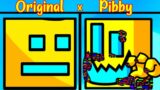 Friday Night Funkin' VS Pibby Geomerty Dash Full Week (FNF Mod/Hard/Geometry Dash)