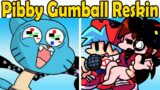 Friday Night Funkin' VS. Pibby Gumball Corrupted Reskin (Come learn with Pibby x FNF Mod)