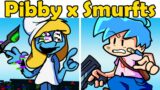 Friday Night Funkin' VS. Pibby Smurfts Corrupted WEEK (Come learn with Pibby x FNF Mod)