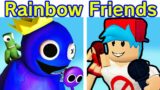 Friday Night Funkin'- VS RAINBOW FRIENDS (Roblox Rainbow Friends Chapter 1) || FNF X ROBLOX